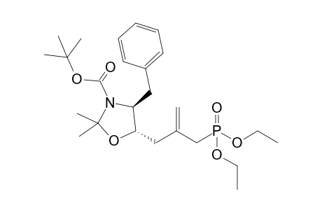 (4S,5S)-4-Benzyl-3-(tert-butoxycarbonyl)-5-(2-((diethylphosphono)methyl)-3-propenyl)-2,2-dimethyl-1,3-oxazolidine