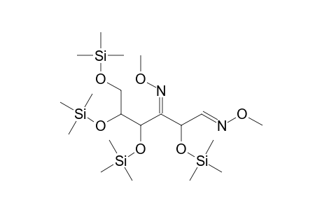3-KETO-GLUCOSE, BIS(O-METHYLOXIME), TETRAKIS-O-(TRIMETHYLSILYL)-