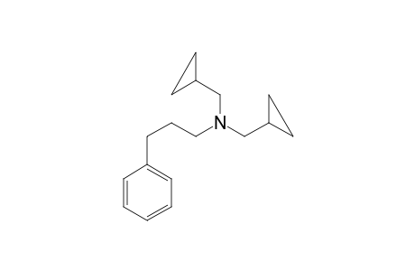 N,N-Bis(cyclopropylmethyl)-3-phenyl-1-propanamine