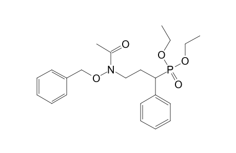 DIETHYL-3-(N-(BENZYLOXY)-ACETAMIDO)-1-PHENYLPROPYLPHOSPHONATE