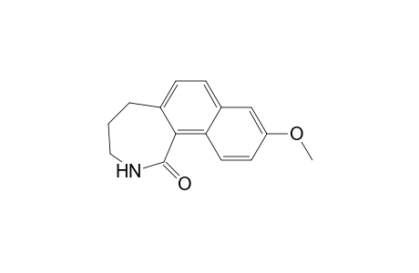 1H-Naphth[1,2-c]azepin-1-one, 2,3,4,5-tetrahydro-9-methoxy-