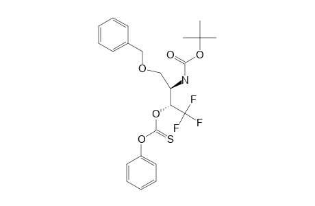 (2R,3R)-1-BENZYLOXY-2-(TERT.-BUTOXYCARBONYL)-AMINO-3-OXYLTHIOCARBONYLPHENYL-4,4,4-TRIFLUOROBUTANE