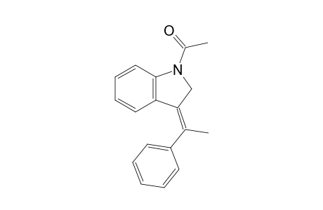 (3E)-1-acetyl-3-(1-phenylethylidene)-2,3-dihydro-1H-indole