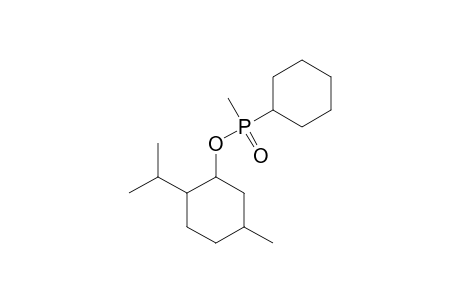 Phosphine oxide, cyclohexyl methyl menthyloxy-