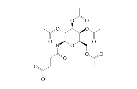 N-(2,3,4,6-TETRA-O-ACETYL-BETA-D-GALACTOPYRANOSYL)-SUCCINAMIC-ACID