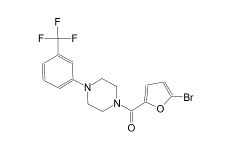 1-(5-bromo-2-furoyl)-4-[3-(trifluoromethyl)phenyl]piperazine