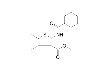 3-thiophenecarboxylic acid, 2-[(cyclohexylcarbonyl)amino]-4,5-dimethyl-, methyl ester