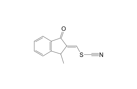 Thiocyanic acid, (1,3-dihydro-1-methyl-3-oxo-2H-inden-2-ylidene)methyl ester
