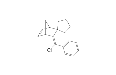 3-[(E)-alpha-Chlorbenzyliden]-spiro[bicyclo[2.2.1]hept-5-en-2,1'-cyclopentane]