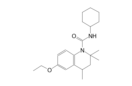 N-cyclohexyl-6-ethoxy-2,2,4-trimethyl-3,4-dihydro-1(2H)-quinolinecarboxamide