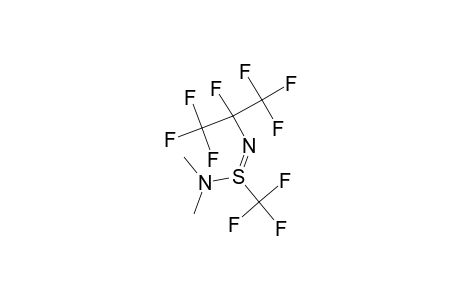 dimethyl-[N-[1,2,2,2-tetrafluoro-1-(trifluoromethyl)ethyl]-S-(trifluoromethyl)sulfinimidoyl]amine