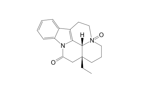 (+)-EBURNAMONINE N(4)-OXIDE
