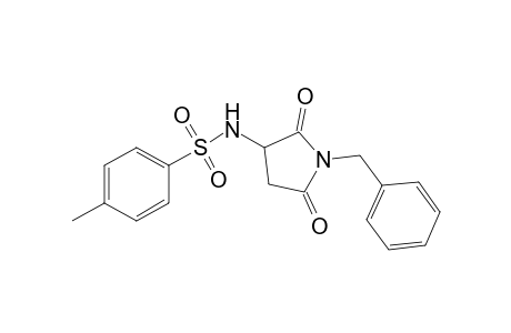 1-Benzyl-3-[(p-toluenesulfonyl)amino]-2,5-pyrrolidinedione
