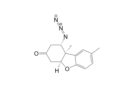 (1.alpha.,4a.alpha.,9b.alpha.)-1-Azido-1,4,4a,9b-tetrahydro-8,9b-dimethyl-3(2H)-dibenzofuranone