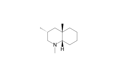 N,3a,10-Trimethyl-cis-decahydro-quinoline