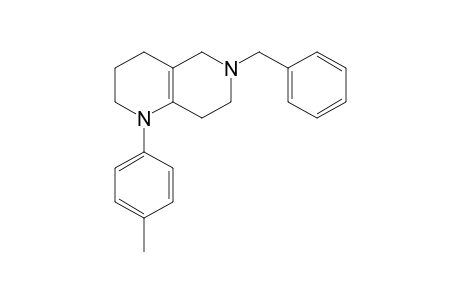1,6-Naphthyridine, 1,2,3,4,5,6,7,8-octahydro-1-(4-methylphenyl)-6-(phenylmethyl)-