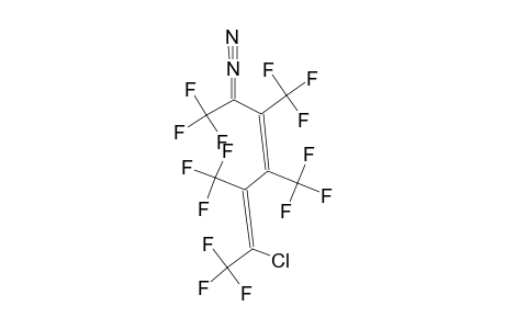 (2E,4Z)-2-chloro-6-diazo-1,1,1,7,7,7-hexafluoro-3,4,5-tris(trifluoromethyl)hepta-2,4-diene