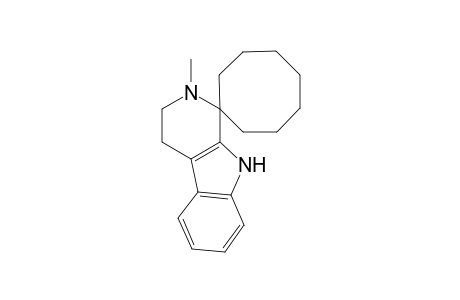 2-Methylspiro[4,9-dihydro-3H-$b-carboline-1,1'-cyclooctane]