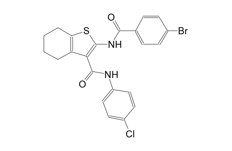 2-[(4-bromobenzoyl)amino]-N-(4-chlorophenyl)-4,5,6,7-tetrahydro-1-benzothiophene-3-carboxamide