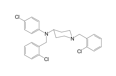 N,1-Bis(2-chlorobenzyl)-N-(4-chlorophenyl)piperidin-4-amine