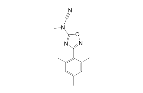 5-(N-CYANO-N-METHYLAMINO)-3-(2,4,6-TRIMETHYLPHENYL)-1,2,4-OXADIAZOLE