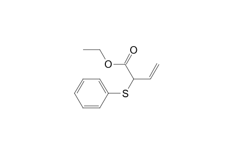 2-(Phenylthio)-3-butenoic acid ethyl ester