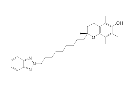 (R)-2-(9-(2H-benzo[d][1,2,3]triazol-2-yl)nonyl)-2,5,7,8-tetramethylchroman-6-ol
