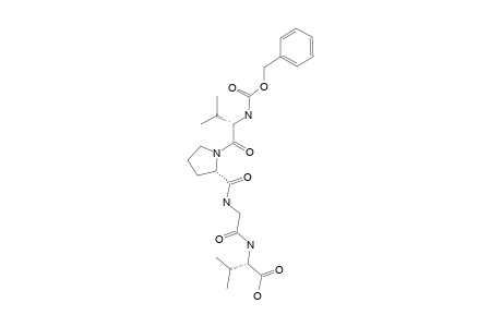 N-(BENZYLOXYCARBONYL)-L-VALYL-L-PROLYL-L-GLYCYL-L-VALINE