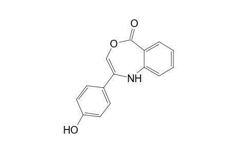 2-(4-hydroxyphenyl)benzo[e][1,4]oxazepin-5(1H)-one