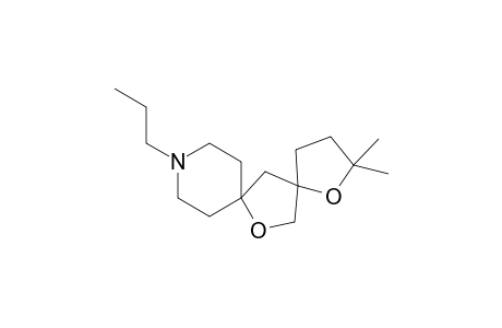 2",2"-Dimethyl-1-propyldispiro[piperidine-4,2'-tetrahydrofuran-4',5"-tetrahydrofuran]