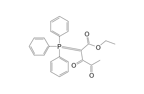 Ethyl 3,4-dioxo-2-triphenylphosphoranylidenepentanoate