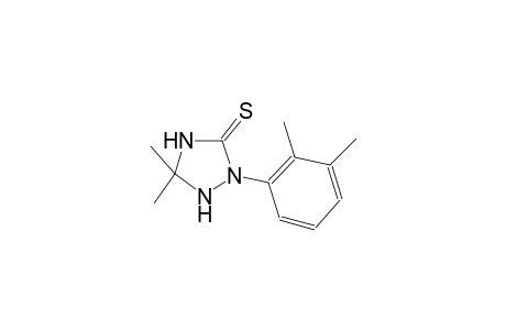 2-(2,3-dimethylphenyl)-5,5-dimethyl-1,2,4-triazolidine-3-thione