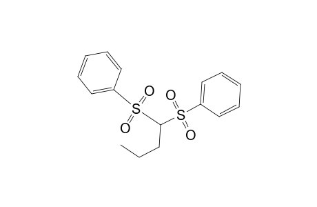 1-(Benzenesulfonyl)butylsulfonylbenzene