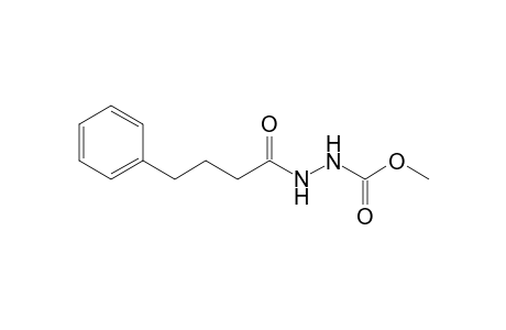 Methyl 2-(4-phenylbutanoyl)hydrazinecarboxylate