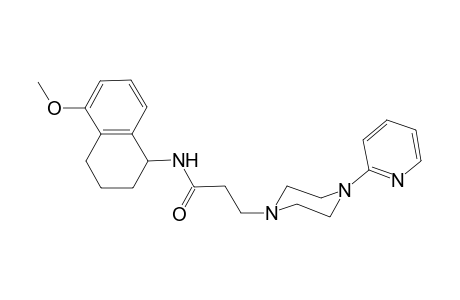N-(5-Methoxy-1,2,3,4-tetrahydronaphthalene-1-yl)-4-(pyridyll)piperinopropanamide