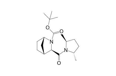 (1S,3R,4R)-N-tert-Butoxycarbonyl-3-[N-(trans-(2S,5S)-2,5-dimethyl)pyrrolidinyl]carbonyl-2-azabicyclo[2.2.1]heptane