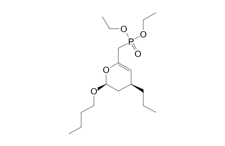 CIS-2-BUTOXY-6-[(DIETHOXYPHOSPHORYL)-METHYL]-4-PROPYL-3,4-DIHYDRO-2H-PYRANE