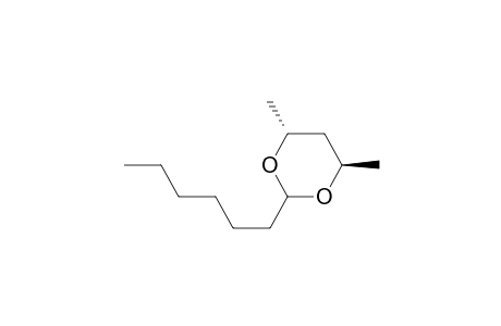 (+)-(4R,6R)-4,6-Dimethyl-2-n-hexyl-1,3-dioxane