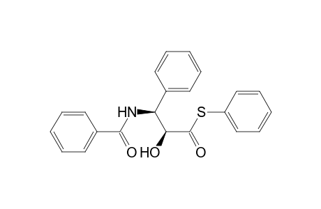 Phenyl (2S,3S)-3-(Benzoylamino)-2-hydroxy-3-phenylthiopropionate