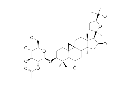 ASTRAVERRUCIN-II;3-O-BETA-D-(2'-O-ACETYL)-GLUCOPYRANOSYL-CYClOASTRAGENOL