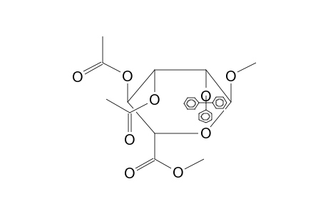 METHYL (METHYL-3,4-DI-O-ACETYL-2-O-TRITYL-ALPHA-D-MANNOPYRANOSIDE)URONATE