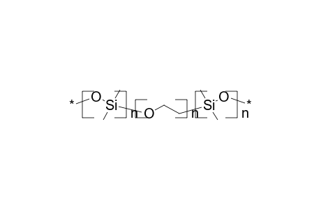 Poly(dimethylsiloxane-b-ethylene oxide-b-dimethylsiloxane)