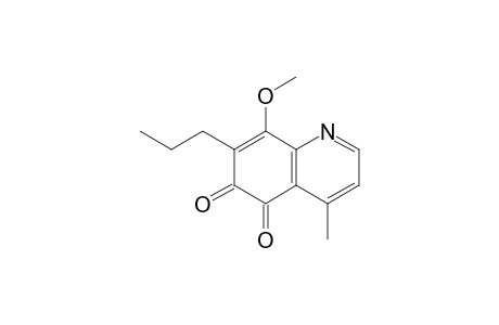 8-Methoxy-7-propyl-4-methyl-5,6-quinolinedione