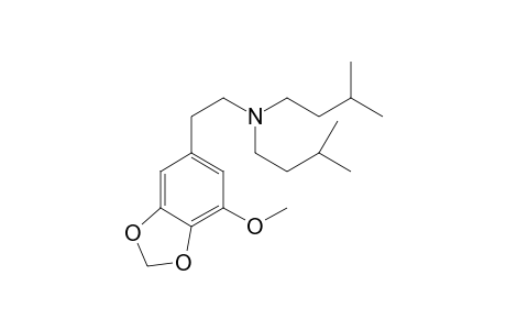 N,N-Di(iso-pentyl)-3-methoxy-4,5-methylenedioxyphenethylamine