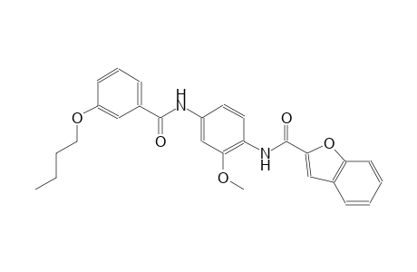2-benzofurancarboxamide, N-[4-[(3-butoxybenzoyl)amino]-2-methoxyphenyl]-