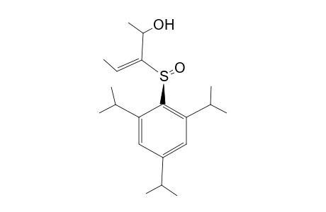 (Ss)-3-(2,4,6-Triisopropylphenylsulfinyl)pent-3-en-2-ol