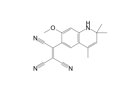 7-Methoxy-6-tricyanovinyl-1,2-dihydro-2,2,4-trimethylquinoline