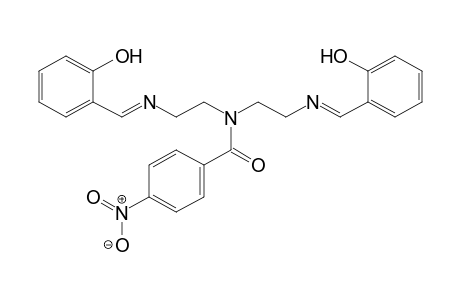 Benzamide, N,N-bis[2-[[(2-hydroxyphenyl)methylene]amino]ethyl]-4-nitro-