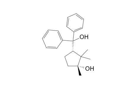 .alpha.-{(1R,3S)-3-Hydroxy-2,2,3-trimethylcyclopentyl]-.alpha.-[(phenyl)benzenemethanol]