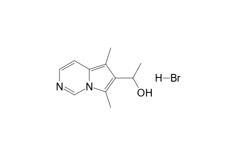 6-(1-Hydroxyethyl)-5,7-dimethylpyrrolo[1,2-c]pyrimidine hydrobromide